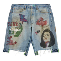 Harrison Triple-Wide Denim Short | Medium Dirty