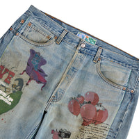Harrison Triple-Wide Denim Short | Medium Dirty