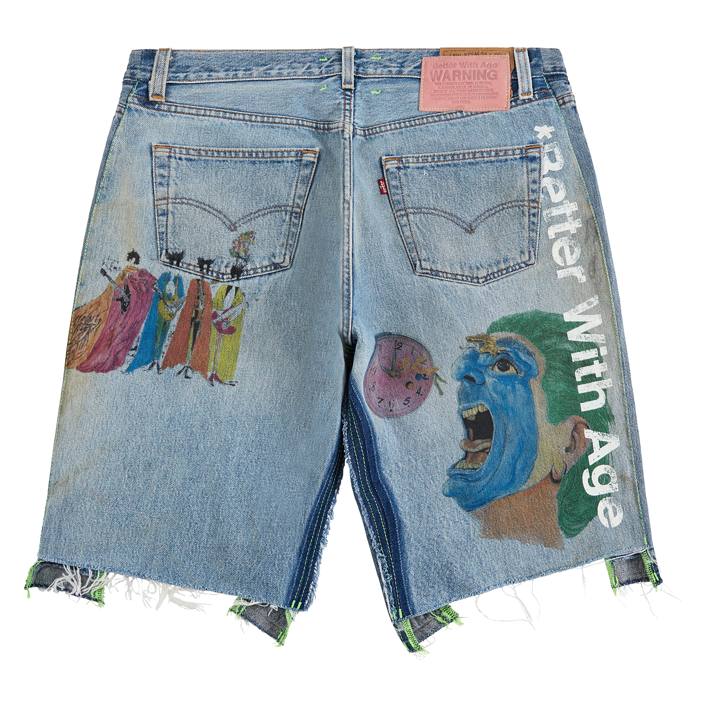 Harrison Triple-Wide Denim Short | Medium Dirty – Capsule NYC
