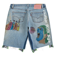 Harrison Triple-Wide Denim Short | Medium Dirty
