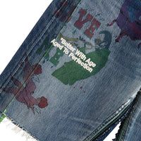 Harrison Triple-Wide Denim Short | Medium Wash