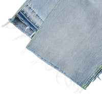 Clementine Double-Wide Denim Short | Light Wash