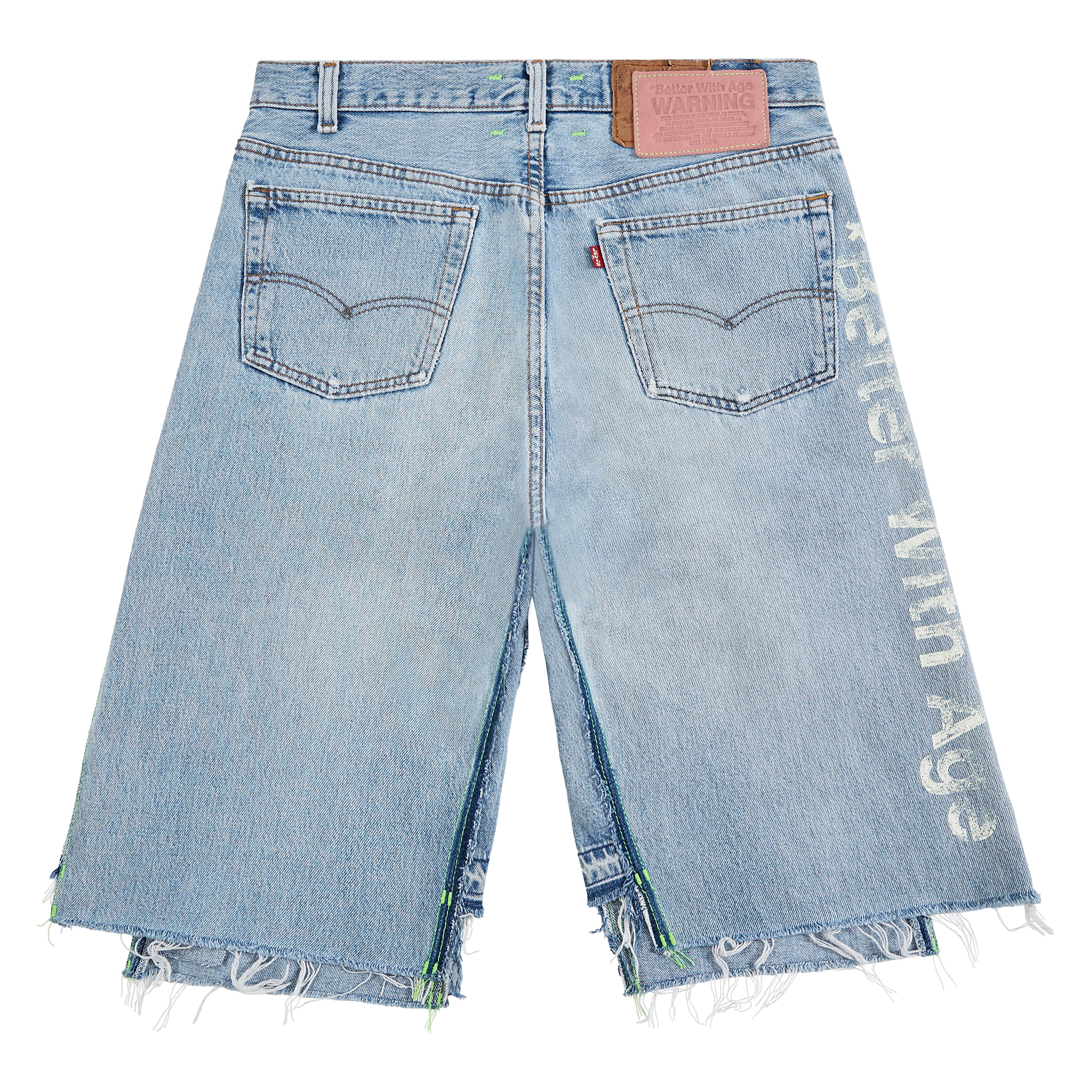 Clementine Double-Wide Denim Short | Light Wash – Capsule NYC