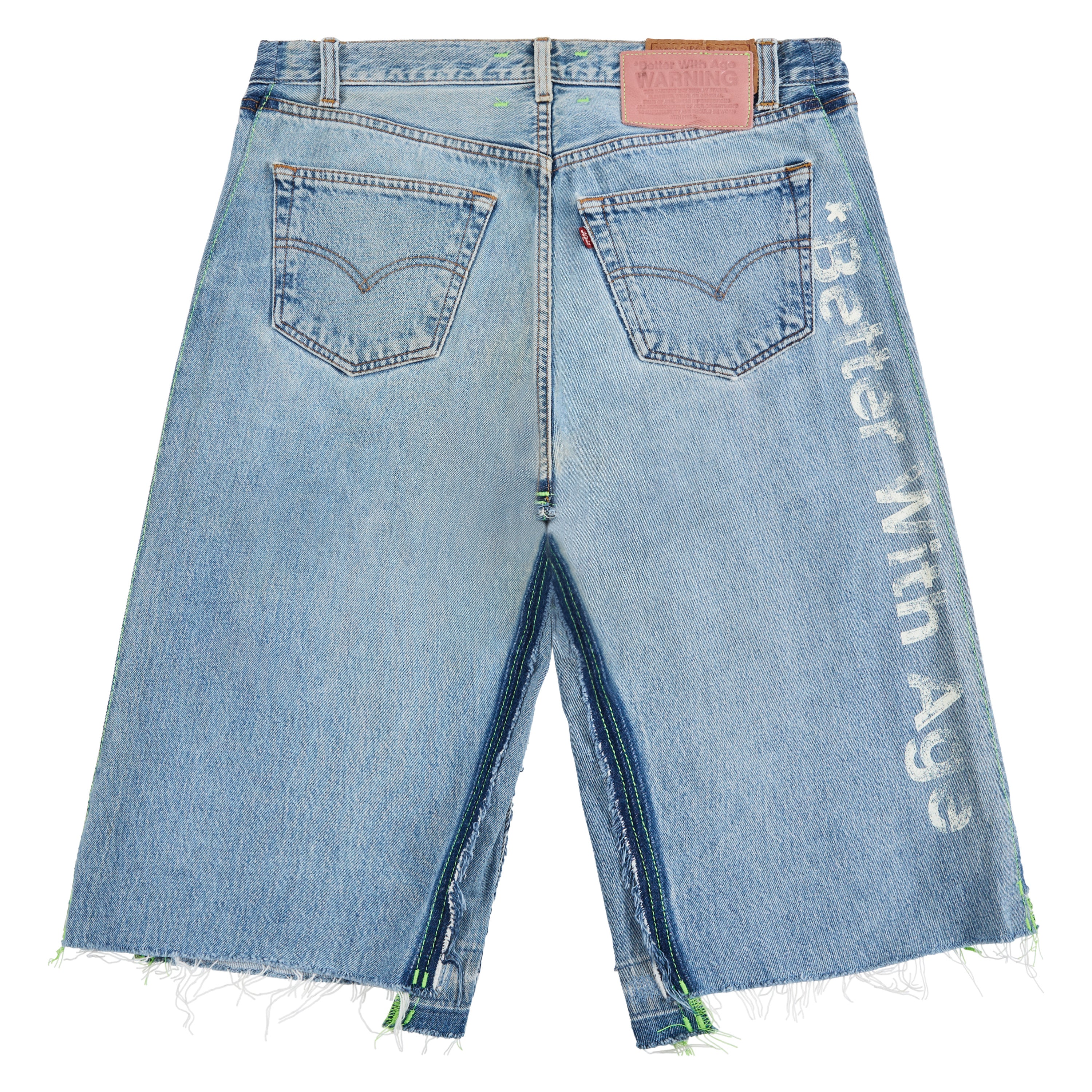 Clementine Double-Wide Denim Short | Medium Wash – Capsule NYC