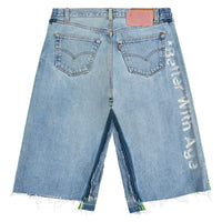 Clementine Double-Wide Denim Short | Medium Wash