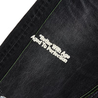 Monroe Triple-Wide Denim Short | Denim Black