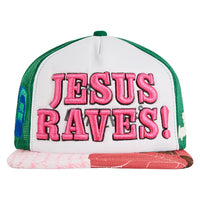 Party Vintage Repair Hat | White/Green