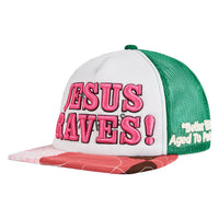Party Vintage Repair Hat | White/Green