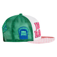 Party Vintage Repair Hat | White/Green
