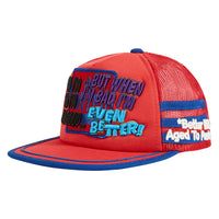 Very Good Vintage Hat | Red/Blue