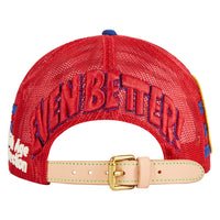 Very Good Vintage Hat | Red/Blue