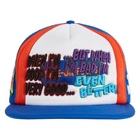 Very Good Vintage Hat | Blue/White/Orange