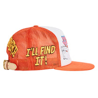Nowhere Vintage Hat | Orange/White