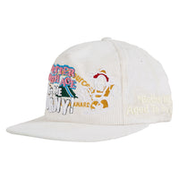 Nowhere Vintage Hat | Suede White