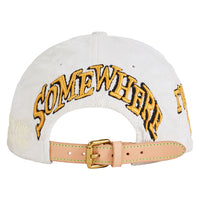 Nowhere Vintage Hat | Suede White