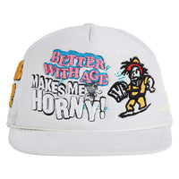 Nowhere Vintage Hat | All White