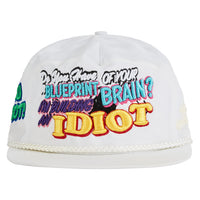 Idiotic Vintage Hat | White Poly