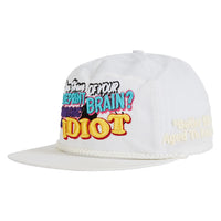 Idiotic Vintage Hat | White Poly