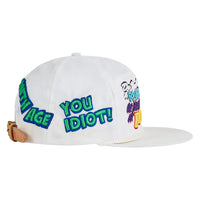 Idiotic Vintage Hat | White Poly