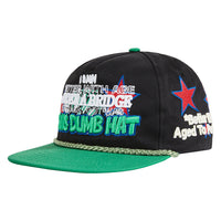Dumb Vintage Hat | Black/Green