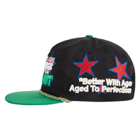 Dumb Vintage Hat | Black/Green