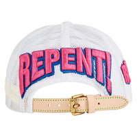 Repent! Vintage Hat | All White