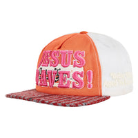 Party Vintage Repair Hat | Orange/White