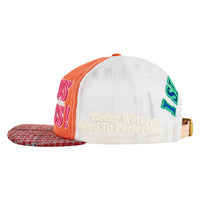 Party Vintage Repair Hat | Orange/White