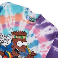 Worser Tie-Dye Tee | Purple(L)