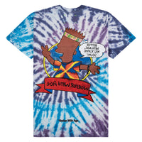 Worser Tie-Dye Tee | Purple(M)
