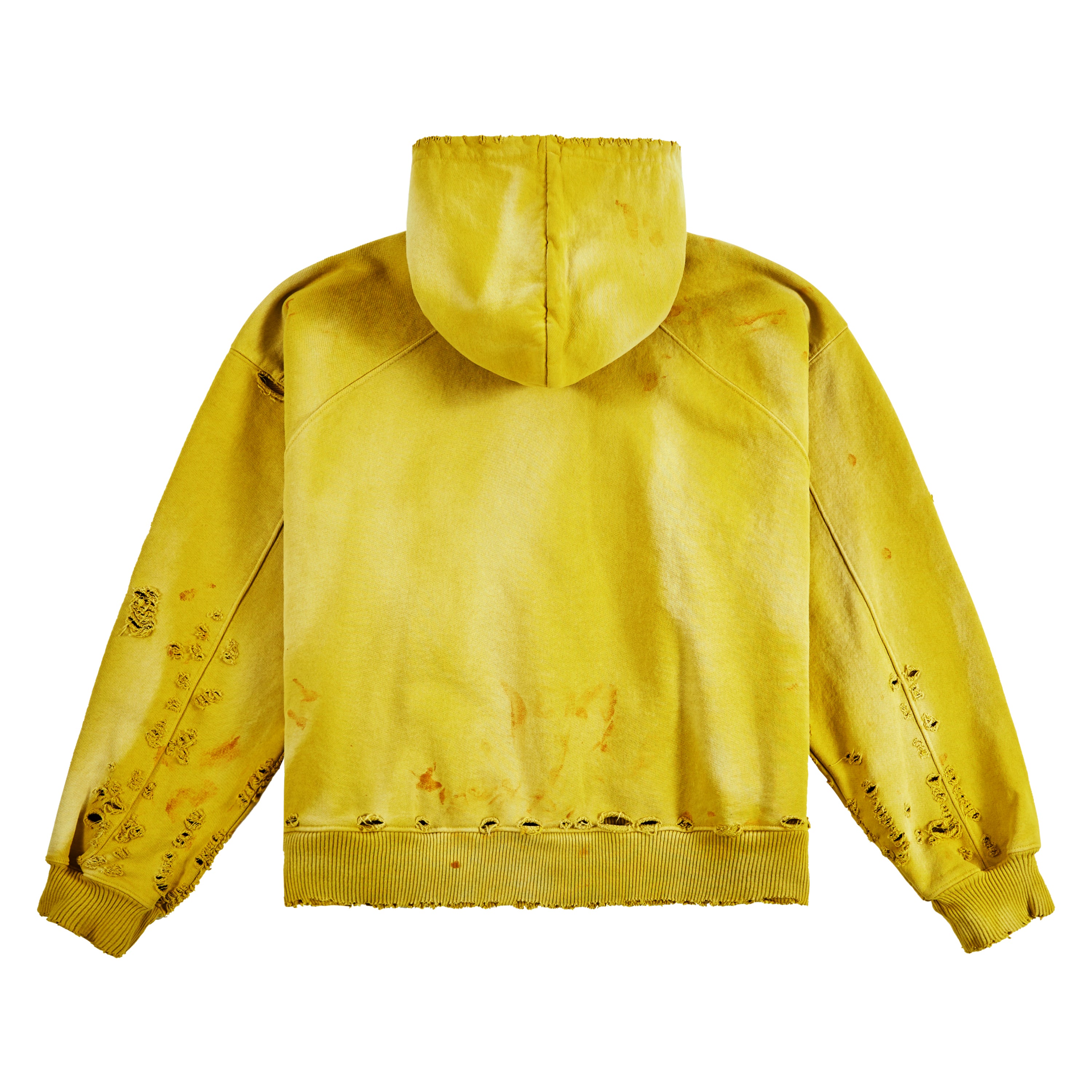 TFU Zip Hoodie | Yellow – Capsule NYC