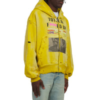 TFU Zip Hoodie | Yellow