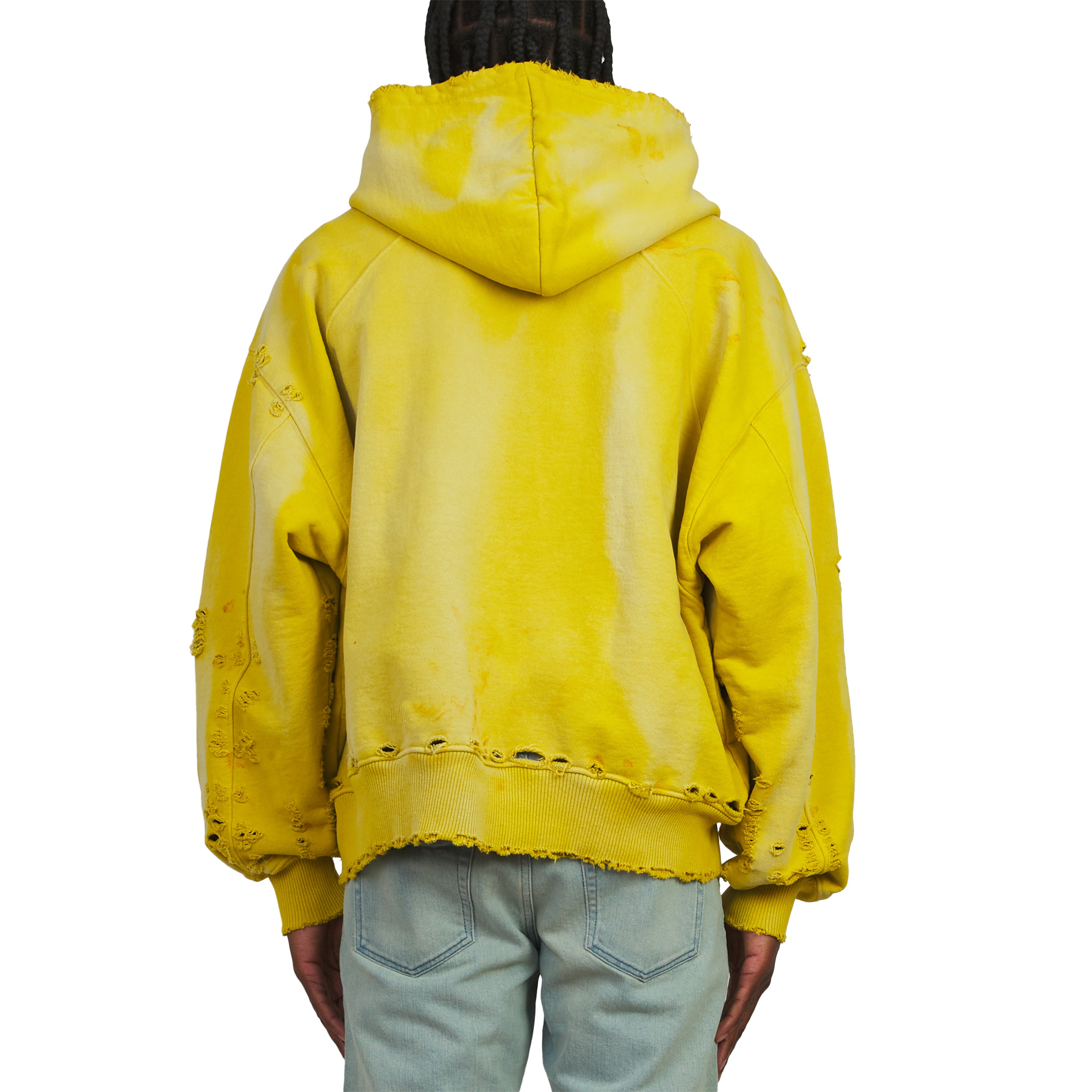 TFU Zip Hoodie | Yellow – Capsule NYC