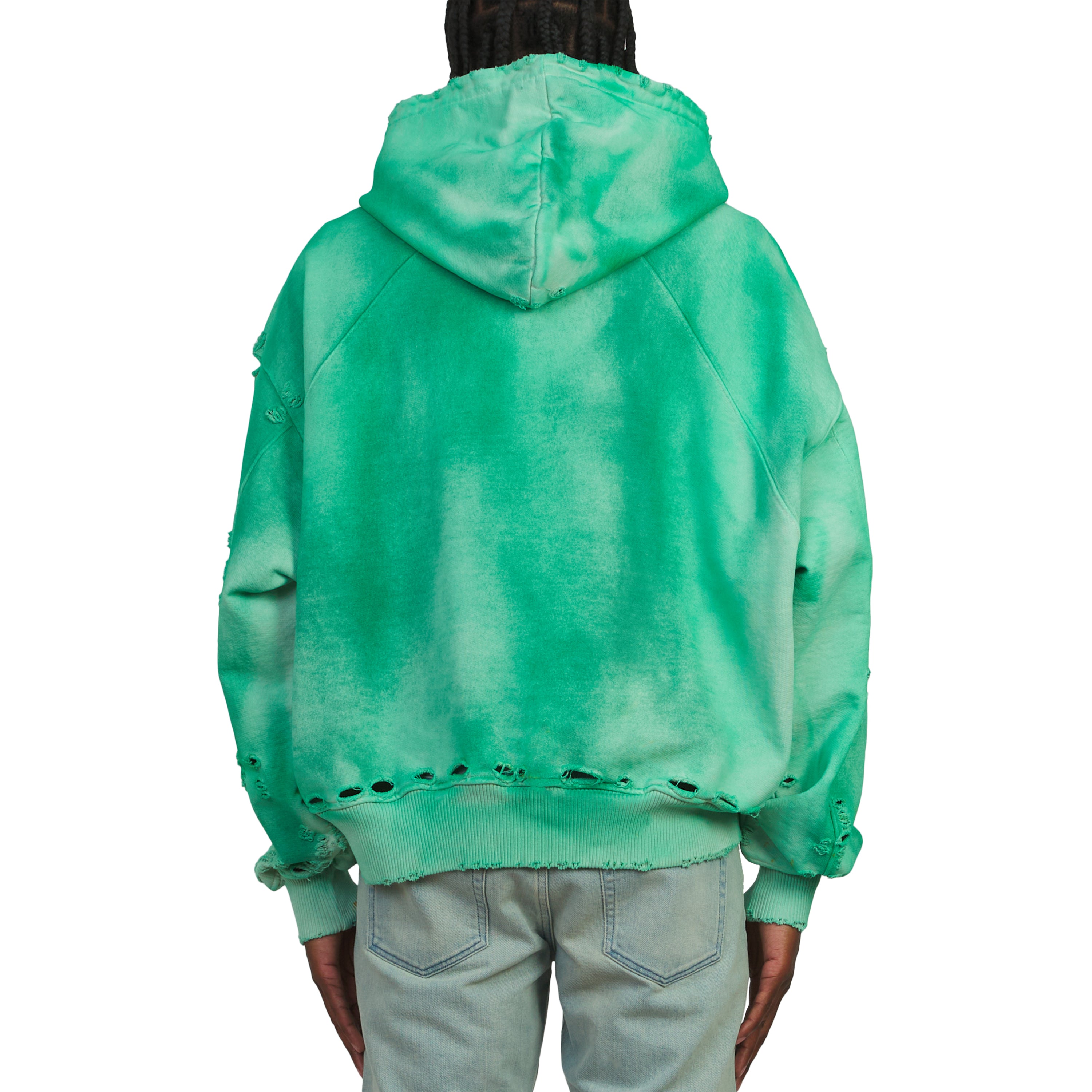 TFU Zip Hoodie | Green – Capsule NYC