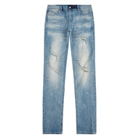 Clayton Medium Blue Painted Denim