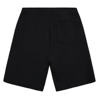 Double-Knit Embroidered Short | Black