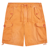 Ripstop Cargo Short | Washed Optic Orange