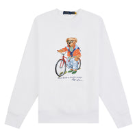 Summer Bear Sweatshirt | White