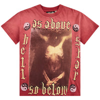 As Above So Below Tee | Red