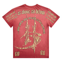 As Above So Below Tee | Red