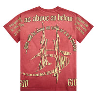 As Above So Below Tee | Red