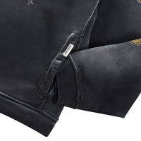 Guns N' Roses Cross Zip Hoodie | Stained Black