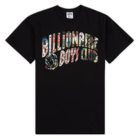 Curve Collage Tee | Black