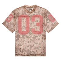 Varsity Logo Mesh Tee | Doeskin