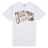 Curve Collage Tee | White