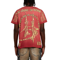 As Above So Below Tee | Red