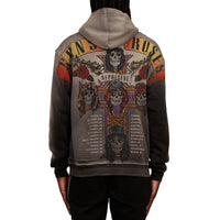 Guns N' Roses Tour Hoodie | Stained Black