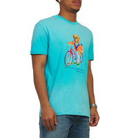 Summer Bear Tee | Perfect Turquoise