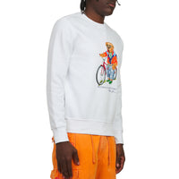 Summer Bear Sweatshirt | White