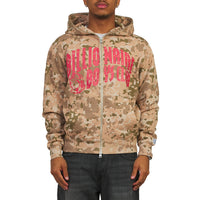 Camo Zip Hoodie | Doeskin